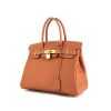 Hermes Birkin 30 cm handbag in gold Jonathan leather - 00pp thumbnail