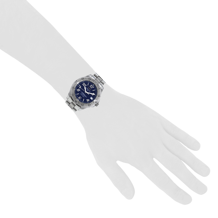 Reloj Breitling Colt de acero Ref :  A17350 Circa  1990 - Detail D1