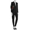 Sac porté épaule ou main Louis Vuitton Friedland en cuir épi noir et cuir rouge - Detail D1 thumbnail
