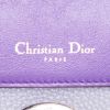 Sac bandoulière Dior Be Dior en cuir grainé gris - Detail D4 thumbnail
