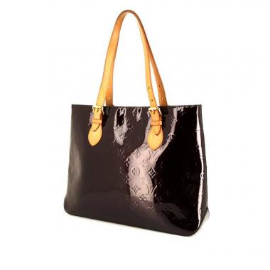 Louis Vuitton Brentwood shoulder bag in burgundy empreinte monogram leather and natural leather