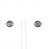 Hermes Chaine d'Ancre small earrings in silver - 360 thumbnail