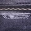 Bolso de mano Celine Luggage modelo mediano en piel de pitón beige y azul y cuero negro - Detail D3 thumbnail