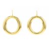 Paire de boucles d'oreilles Tiffany & Co en or jaune - 00pp thumbnail