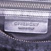 Givenchy Pandora shoulder bag in black leather and black foal - Detail D4 thumbnail