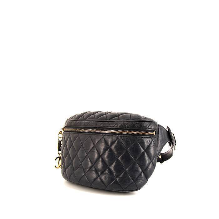 Chanel Vintage Square Quilted Fanny Pack Waist Bum Bag – House of