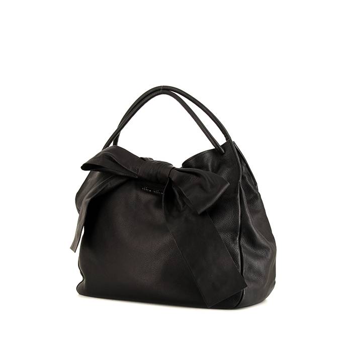 Miu Miu Wander Matelassé Zip-up Shoulder Bag in Black