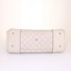 Gucci Princy shopping bag in cream color empreinte monogram leather - Detail D4 thumbnail
