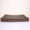Celine Vintage pouch in brown monogram canvas and natural leather - Detail D4 thumbnail