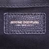 Jerome Dreyfuss Emile shoulder bag in black suede and black leather - Detail D4 thumbnail