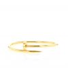 Cartier Juste un clou bracelet in yellow gold - 360 thumbnail