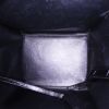 Celine Phantom shopping bag in black patent leather - Detail D2 thumbnail