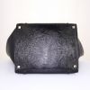Shopping bag Celine Phantom in pelle verniciata nera - Detail D4 thumbnail