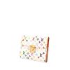 Portafogli Louis Vuitton Joey in tela monogram multicolore e pelle naturale - 00pp thumbnail