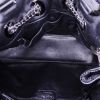 Bolso de mano Dior Shopping en cuero cannage negro - Detail D2 thumbnail
