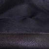 Portafogli Dior Saddle in tela monogram nera a fiori e pelle nera - Detail D2 thumbnail