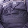 Gucci Mors shopping bag in grey grained leather - Detail D2 thumbnail