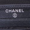 Portafogli Chanel in pelle verniciata e foderata con motivo a spina di pesce - Detail D3 thumbnail