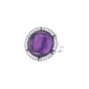 Chaumet Class One Croisière large model ring in white gold,  amethyst and diamonds - 00pp thumbnail