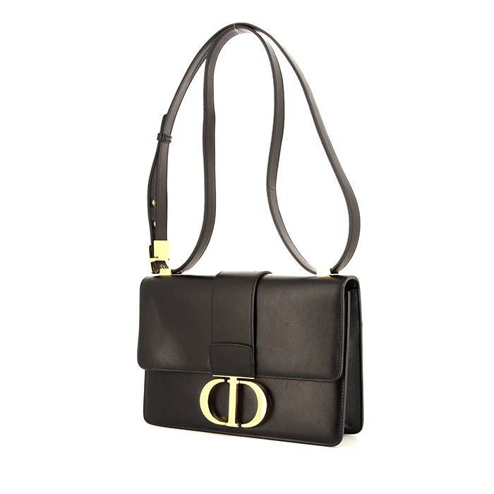 30 montaigne leather crossbody bag Dior Black in Leather - 34519177