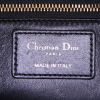 Sac bandoulière Dior 30 Montaigne en cuir noir - Detail D4 thumbnail