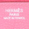 Bolso de mano Hermes Birkin 40 cm en cuero taurillon clémence Rose Lipstick - Detail D3 thumbnail