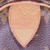Louis Vuitton Speedy 30 handbag in brown monogram canvas and natural leather - Detail D3 thumbnail