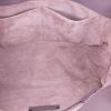 Bottega Veneta shoulder bag in grey leather and grey braided leather - Detail D3 thumbnail