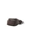 Pochette-ceinture Hermès Cityslide en cuir Swift gris anthracite - 00pp thumbnail