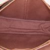 Bolso bandolera Louis Vuitton Gibecière en lona Monogram revestida marrón y cuero natural - Detail D2 thumbnail