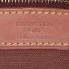 Borsa a tracolla Louis Vuitton Gibecière in tela monogram cerata marrone e pelle naturale - Detail D3 thumbnail