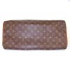 Bolso de mano Louis Vuitton Speedy 40 cm en lona Monogram revestida marrón y cuero natural - Detail D4 thumbnail