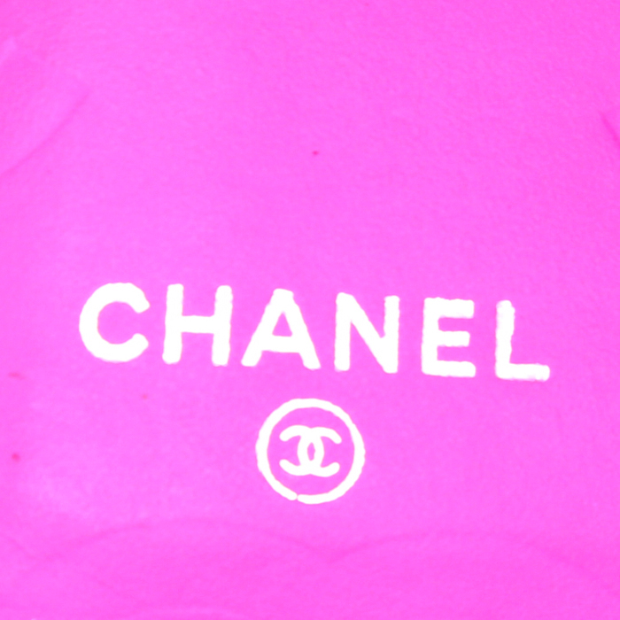 Chanel Cambon wallet in black quilted leather - Detail D4