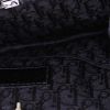 Sac à main Dior Saddle mini en toile noire - Detail D2 thumbnail
