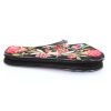 Borsa Dior Saddle mini in tela nera a fiori - Detail D4 thumbnail