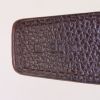 Hermès Ceinture H belt in khaki suede - Detail D1 thumbnail