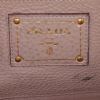 Prada shopping bag in beige leather - Detail D3 thumbnail