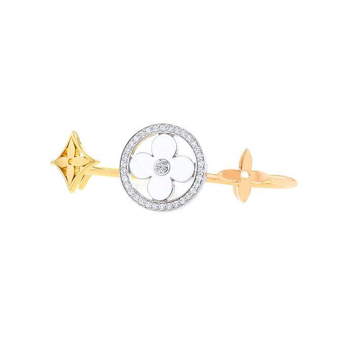 Louis Vuitton Gold, White Gold And Diamond B Blossom Ring Available For  Immediate Sale At Sotheby's