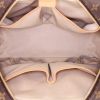 Louis Vuitton Deauville handbag in monogram canvas and natural leather - Detail D2 thumbnail