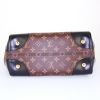 Louis Vuitton Phenix medium model handbag in brown monogram canvas and black leather - Detail D5 thumbnail