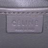 Borsa a tracolla Céline Luggage Nano in pelle grigio verde - Detail D4 thumbnail