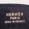 Bolsito de mano Hermes Rio en cuero de ternero doblis negro - Detail D3 thumbnail