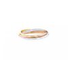 Bague Cartier Trinity modèle XS en 3 ors, taille 49 - 00pp thumbnail