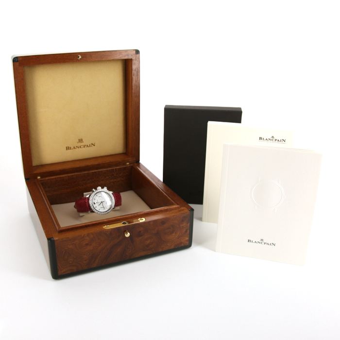 Montre Blancpain Villeret Chronograph en acier Vers  2003 - Detail D3