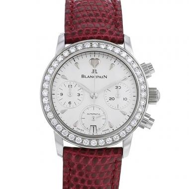 Blancpain Villeret Chronograph watch in stainless steel Circa  2003
