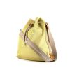 Louis Vuitton America's Cup travel bag in Pistache monogram canvas and natural leather - 00pp thumbnail