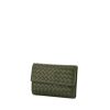 Bottega Veneta wallet in green intrecciato leather - 00pp thumbnail