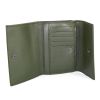 Bottega Veneta wallet in green intrecciato leather - Detail D1 thumbnail