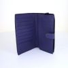 Bottega Veneta Continental wallet in blue intrecciato leather - Detail D2 thumbnail