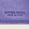 Bottega Veneta Continental wallet in blue intrecciato leather - Detail D3 thumbnail